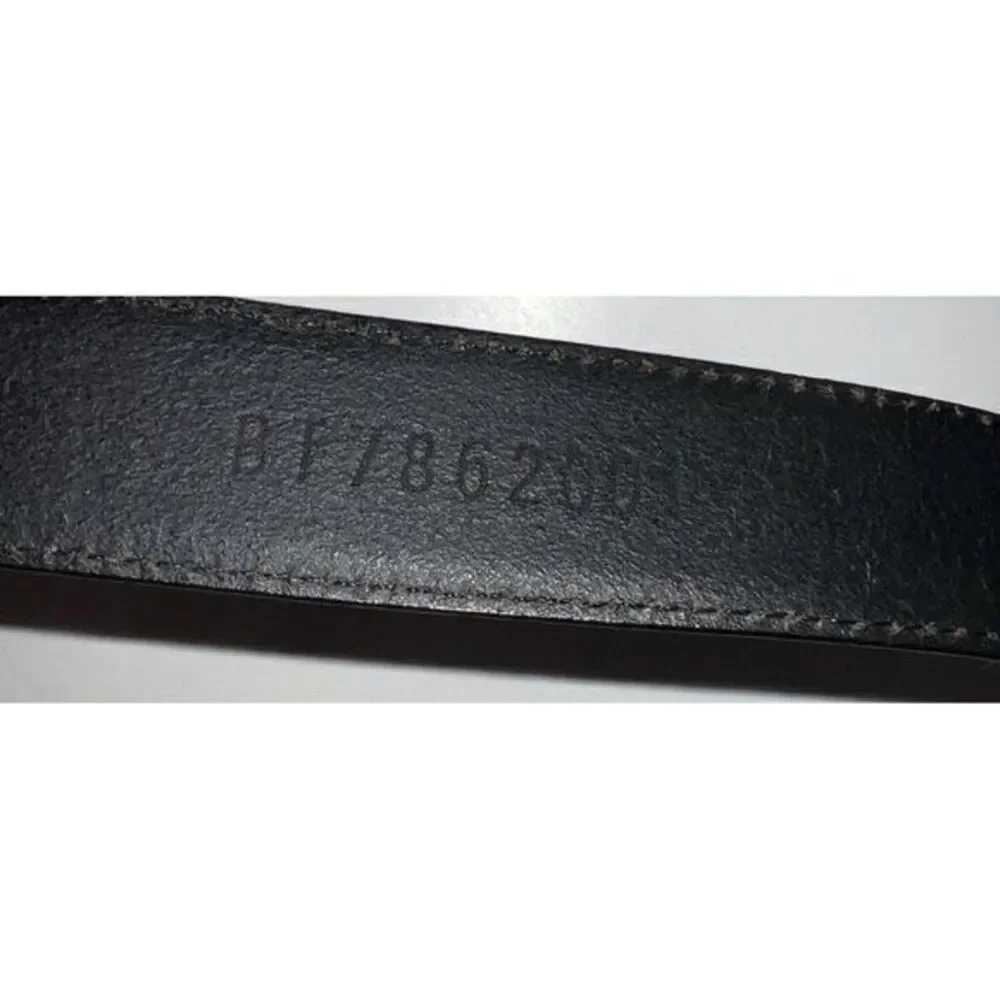Fossil Women's‎ Leather Belt Size M Medium BT7862001 Black